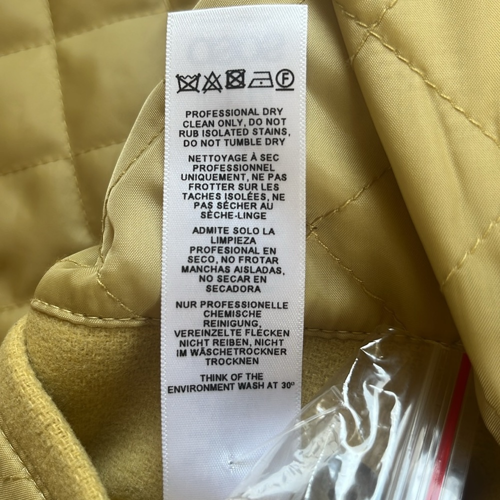ASOS Quilted Lined Shacket Size Small - Picture 7 of 13